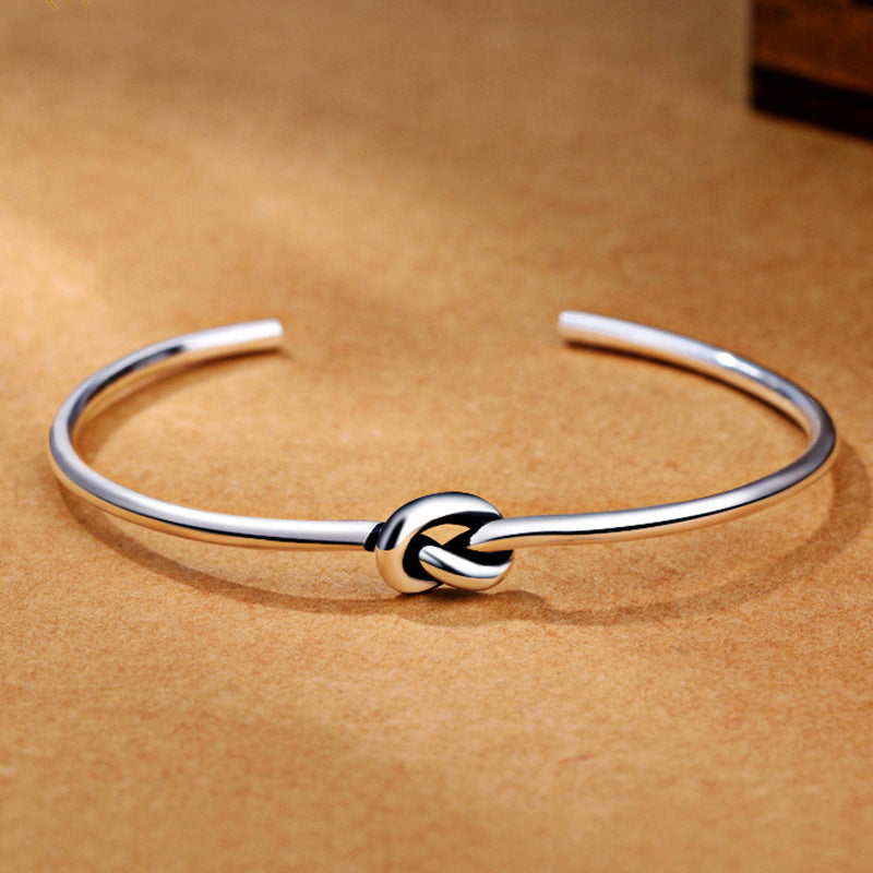 Copper Silver-plated Bracelet For Men