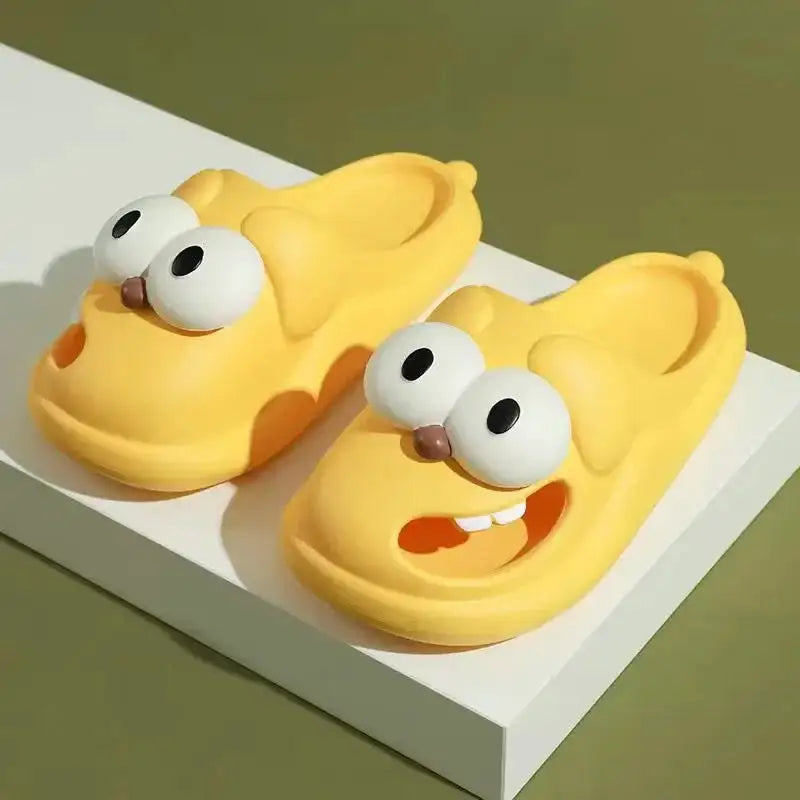 Rolling Eyes Slippers